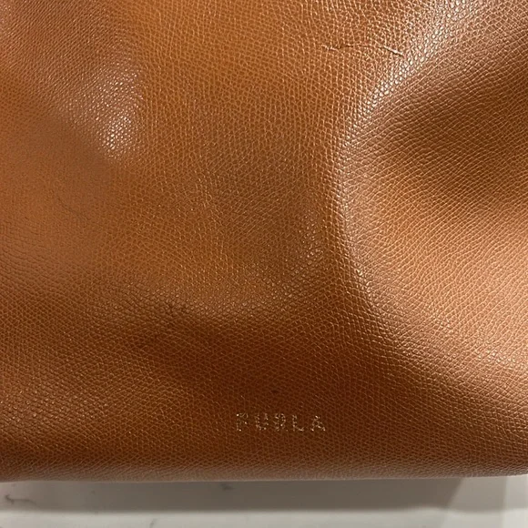 Furla Cognac Ribbon M Hobo Bag, RTR - Picture 6 of 10